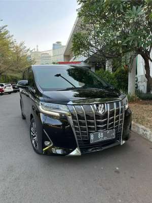 Jual bekas Toyota Alphard 2019 G ATPM Hitam,lokasi di 