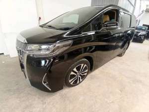 Jual bekas Toyota Alphard 2.5 G AT 2021 Hitam PREMIUM B1427DFB,lokasi di 