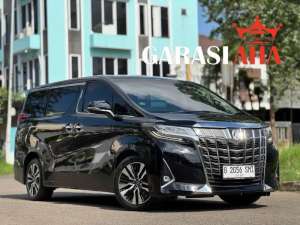 Jual bekas Toyota Alphard 2.5 G ATPM At 2019 Hitam Metalik,lokasi di 