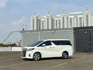 Jual bekas TOYOTA ALPHARD G ATPM 2021 AT White Good Conditions,lokasi di 