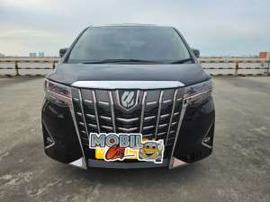 Jual bekas TOYOTA ALPHARD G ATPM 2.5 AT BENSIN SUNROOF 2021 HITAM,lokasi di 