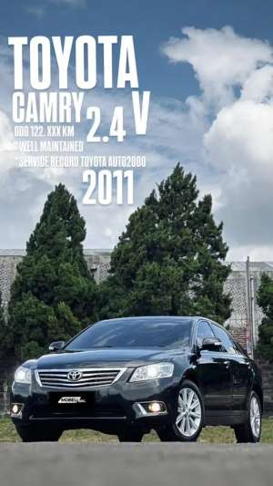 Jual bekas Toyota Camry 2.4 V 2011,lokasi di 