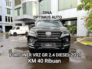 Jual bekas Toyota Fortuner VRZ GR 2021 Diesel 2.4 AT, Low Km,Pajak Panjang,lokasi di 