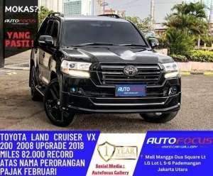 Jual bekas Toyota LC landcruiser 4.7 VX200 AWD 4x4 Bensin 2008,lokasi di 