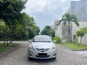 Jual bekas Toyota Vios 1.5 G Matic 2008 PMK 2009 Silver Facelift Plat B,lokasi di 
