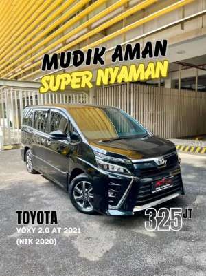Jual bekas Toyota voxy 2.0 AT 2021 NIK 2020,lokasi di 