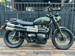 Jual bekas Triumph scrambler 900 2018 FP,lokasi di Semarang Barat
