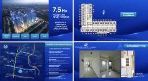 Unfurnished Studio Apartment CitraLand Vittorio Surabaya - 6 Bulan lokasi di Wiyung, tersedia melalui melalui situs Olx