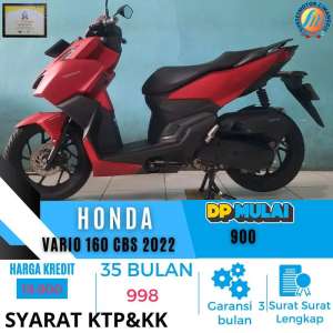 Jual bekas VARIO 160 CBS JUAL CEPAT CASHKRDIT DPCICILAN MURAH,lokasi di Cibinong