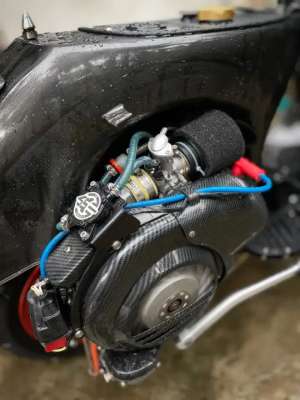 Jual bekas Vespa NEW P150X,lokasi di Tahunan