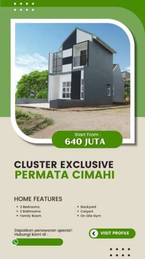 wah....dijual rumah klasik model eropa lokasi di Cimahi Selatan, tersedia melalui melalui situs Olx