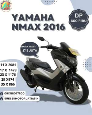 Jual bekas YAMAH NMAX 150 TAHUN 2016 BISA CASH DAN KREDIT,lokasi di Cilandak