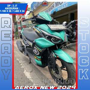 Jual bekas YAMAHA AEROX NEW 2024 ISTIMEWA LURR HIKMAH MOTOR KEPUH MALANG,lokasi di Sukun