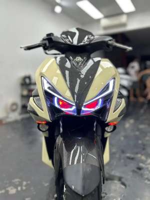 Jual bekas Yamaha Aerox S 2017 ABS,lokasi di Makasar