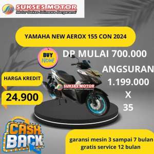Jual bekas Yamaha aerox tahun 2024,lokasi di Jagakarsa