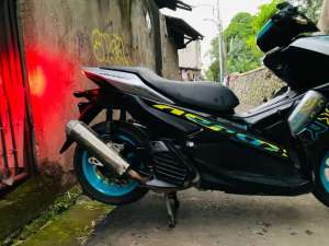 Jual bekas Yamaha all New aerox 155cc modif Fi blucore tahun 2021,lokasi di Kebayoran Lama