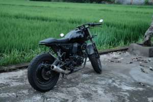 Jual bekas Yamaha byson cafe racer,lokasi di Gianyar