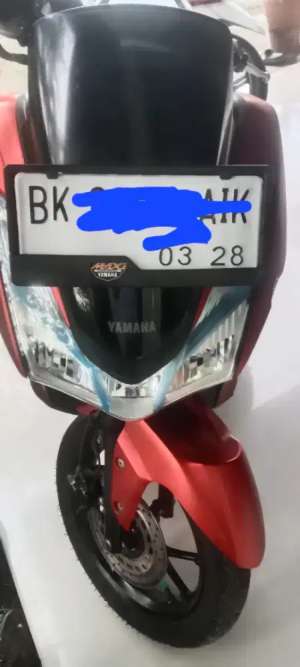 YAMAHA LEXI 2018 MERAH MULUS SIAP PAKAI lokasi di Binjai Kota, tersedia melalui melalui situs Olx