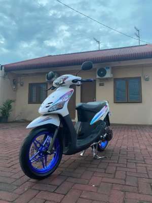 Jual bekas yamaha mio smile upgrade 5tl,lokasi di Medan Selayang