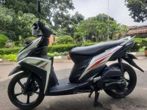 Jual bekas Yamaha mio z 125cc blue core mulus,lokasi di Andir