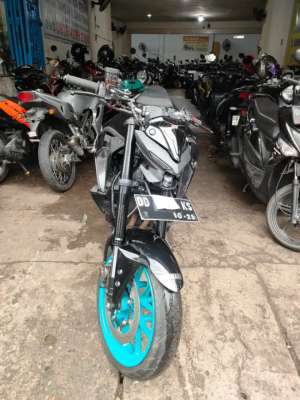 Jual bekas Yamaha MT-25 250 cc 2020 hitam,lokasi di Makassar