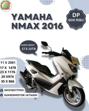 Jual bekas YAMAHA NMAX 150 TAHUN 2016 BISA CASH DAN KREDIT,lokasi di Pesanggrahan