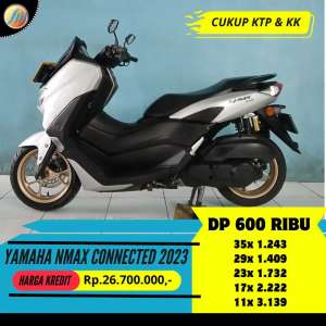 Jual bekas YAMAHA NMAX CONNECTED 2023 KREDIT MURAH DP 600RB ANGSURAN TERJANGKAU,lokasi di Daan Mogot