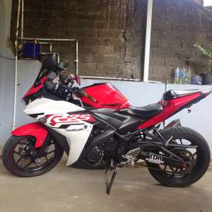 Jual bekas Yamaha R25 Merah 2014 Siap Pakai,lokasi di Pulo Gadung