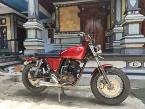 Jual bekas Yamaha Scorpio modif japstyle,lokasi di Marga