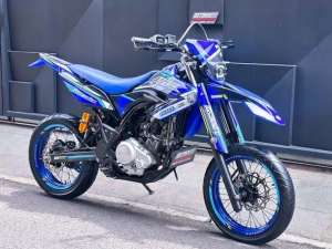 Jual bekas YAMAHA WR 155 MODIF SUPERMOTO WR155 SIAP TOURING BS TUKAR TAMBAH,lokasi di Cibinong