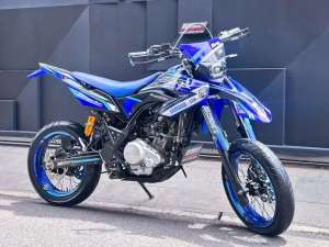 Jual bekas YAMAHA WR155 SUPERMOTO JUAL CEPAT WR155 MODIF ASYIK SIAP TOURING,lokasi di Babakan Madang
