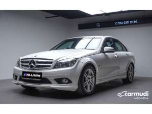 Jual bekas 2010 Mercedes-Benz C250 1.8 CGI Sedan AT Putih Dp 24,9 Jt No Pol Ganjil,lokasi di DKI Jakarta