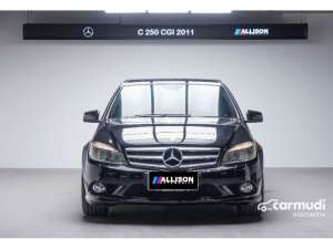 Jual bekas 2011 Mercedes-Benz C250 1.8 CGI Sedan AT Hitam Dp 11,9 Jt No Pol Ganjil,lokasi di DKI Jakarta