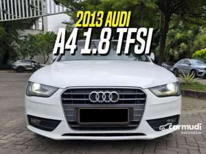 Jual bekas 2013 Audi A4 1.8 TFSI Sedan White on Black ATPM Putih,lokasi di DKI Jakarta