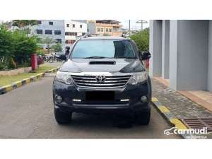 Jual bekas 2013 Toyota Fortuner 2.5 G VNT SUV hitam diesel km 66 ribuan,lokasi di DKI Jakarta