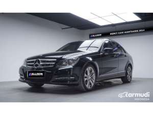Jual bekas 2014 Mercedes-Benz C200 1.8 Avantgarde CGI Sedan AT Hitam Dp 1 Jt No Pol Ganjil,lokasi di DKI Jakarta
