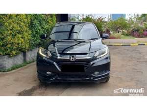Jual bekas 2015 Honda HR-V 1.8 Prestige SUV hitam sunroof,lokasi di DKI Jakarta
