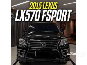Jual bekas 2015 Lexus LX 570 5.7 Sport SUV Black LX570 Fsport Hitam,lokasi di DKI Jakarta