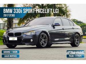 Jual bekas 2016 BMW 330i 2.0 M Sport Sedan BISA NEGO TERMURAH DP MINIM,lokasi di Banten