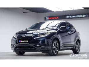 Jual bekas 2017 Honda HR-V 1.8 Prestige SUVAT HITAM Dp 2,9 Jt No Pol Genap,lokasi di DKI Jakarta
