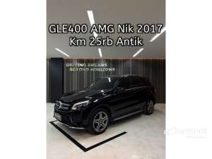 Jual bekas 2017 Mercedes-Benz GLE400 3.0 Exclusive 4MATIC SUV,lokasi di DKI Jakarta
