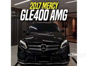 Jual bekas 2017 Mercedes-Benz GLE400 3.0 Exclusive 4MATIC SUV AMG Black Mercy GLE 400 Hitam,lokasi di DKI Jakarta
