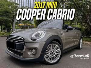 Jual bekas 2017 MINI Cabrio 1.5 Cooper Convertible Cabriolet Silver on Black Record Cabrio,lokasi di DKI Jakarta