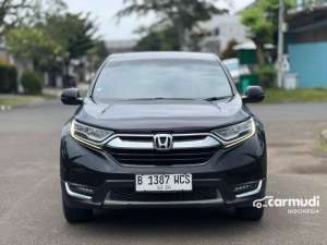 Jual bekas 2018 Honda CR-V 1.5 Turbo Prestige SUV AT Hitam,lokasi di DKI Jakarta