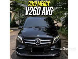 Jual bekas 2019 Mercedes-Benz V260 2.0 LWB Van AVG Black on Beige Mercy Viano V 260 Hitam,lokasi di DKI Jakarta