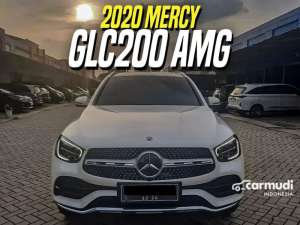 Jual bekas 2020 Mercedes-Benz GLC200 2.0 AMG Line SUV White on Black Mercy GLC 200 Putih,lokasi di DKI Jakarta