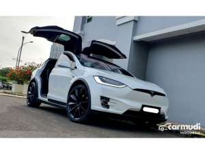 Jual bekas 2020 Tesla Model X 0.0 Performance SUV putih km 14 ribuan,lokasi di DKI Jakarta