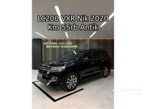 Jual bekas 2020 Toyota Land Cruiser 4.5 200 VX-R SUV,lokasi di DKI Jakarta