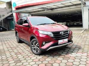 Jual bekas 2021 Toyota Rush 1.5 G SUV AT Merah,lokasi di Jawa Barat