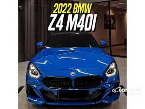 Jual bekas 2022 BMW Z4 3.0 M40i Convertible Blue on Orange Roadster Cabriolet Biru,lokasi di DKI Jakarta